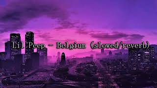 Lil Peep  Belgium slowedreverb [upl. by Tipton]