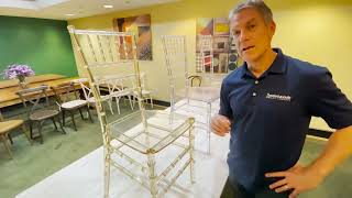 Clear Chiavari Chair Buyers Guide [upl. by Ihana]