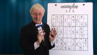 Sudoku Lesson 18 The amazing 3X3 [upl. by Naquin]