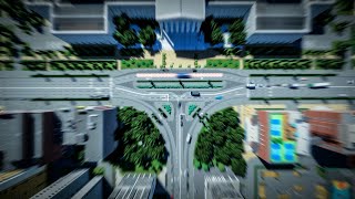 😎The Best T Junction I ever made in Vanilla Cities Skylines 2 No Mods [upl. by Pattani]