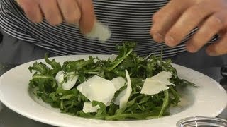 ROCKET SALAD INSALATA DI RUCOLA  theitaliancookingclasscom [upl. by Oivaf]