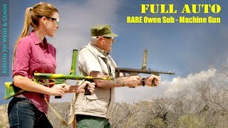 FULL AUTO  RARE Owen Sub Machine Gun The Gunny R Lee Ermey amp Kirsten Joy Weiss  Ep 3 [upl. by Ericka]