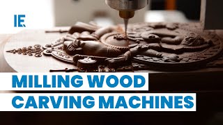 The Legendary Works Created by Wood Carving Machines [upl. by Nohsreg]