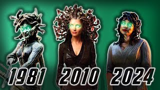 🐍 Medusa Evolution in Movies and Shows Explained19632023 [upl. by Haorbed]