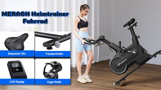 MERACH Heimtrainer Fahrrad [upl. by Ecirahs]