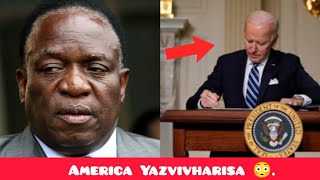 Shocking Letter From US Stating No Sanctions On Zimbabwe 😳 [upl. by Sola]