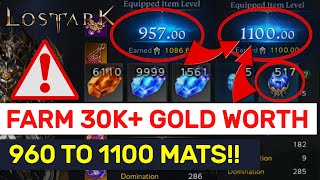 7 BESTHIDDEN WAYS To Farm T2 MATS 960 to 1100  Lost Ark [upl. by Eastman]