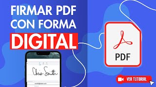 Cómo INSERTAR tu FIRMA DIGITAL en Todas las Hojas de un PDF  ✒️ Sin Programas ✒️ [upl. by Amej]