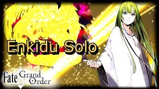 Enkidu Solo vs Gorgon FateGrand Order [upl. by Bertolde]