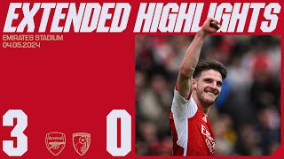 EXTENDED HIGHLIGHTS  Arsenal vs Bournemouth 30  Premier League [upl. by Herod]