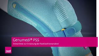 Genumedi® PSS Kniebandage bei Patellaspitzensyndrom  medi [upl. by Lechar360]