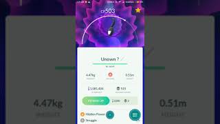 Unown  Question Mark  Pokemon Go [upl. by Hagep]