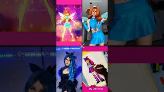 My Little Pony vs Winx Club Do you like mayamystic cosplay winxclub mlp [upl. by Yliak]