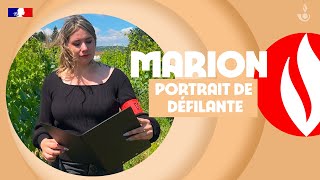 Portrait de défilante 14 juillet  Marion douanière à Valence [upl. by Katleen]