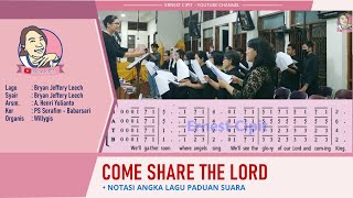 Come Share The Lord  Lagu Komuni  PS Serafim Babarsari  Bryan Jeffery Leech [upl. by Alleram]