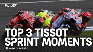 Top 3 Tissot Sprint Moments 🏃‍♂️  2024 AustralianGP [upl. by Betthel513]