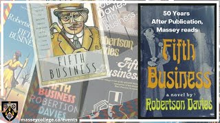 Reading Fifth Business by Robertson Davies — 50 Years Later [upl. by Grosmark]