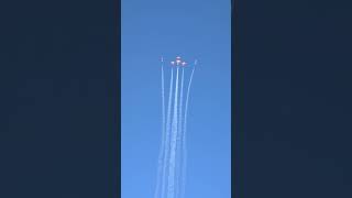 Canadian snowbirds precision flying at EAA 2024canada airshow eaaairventure [upl. by Cave]