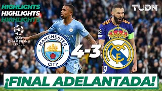 HIGHLIGHTS  Real Madrid 31 Man City 65 Aggregate [upl. by Cissy]