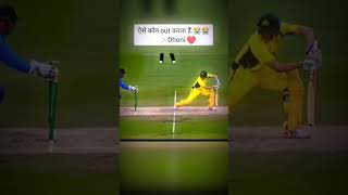 MS DHONI WICKET KEEPING cricket mahi [upl. by Nordna]