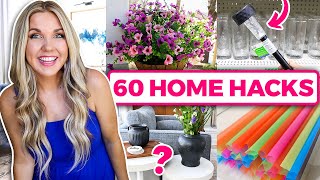 60 Home Hacks that ACTUALLY WORK [upl. by Kere861]