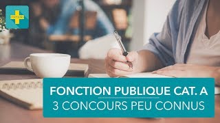 3 concours de la fonction publique méconnus [upl. by Teague]