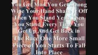 Rascal Flatts Stand Lyrics [upl. by Friedly]