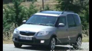 Skoda Roomster Scout Prueba dinámica [upl. by Sproul]