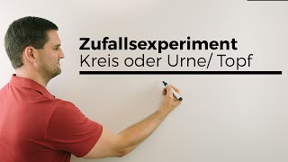 Simulation Zufallsexperiment mit Kreis oder UrneTopf mit Kugeln Stochastik  Mathe by Daniel Jung [upl. by Pero811]