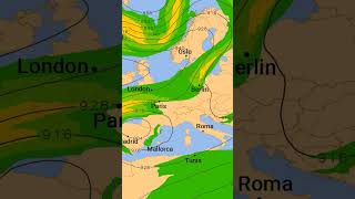 Der Jetstream nimmt deutlich an Fahrt auf 💨 jetsream wetter [upl. by Htebazila]