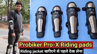 Probiker ProX Knee Guard and elbow guard  best budget riding gear  best budget knee amp Elbow guard [upl. by Bedwell]