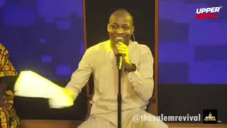 DUNSIN OYEKAN SINGING SONG OF SALEM ＂THE ONE WHO ANSWERS PRAYER IS YOUR NAME＂ ｜｜ PROPHET JOEL OGEBE [upl. by Silvain827]