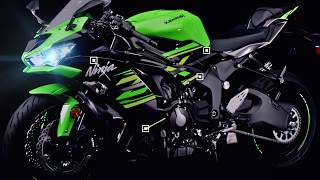 2019 Kawasaki Ninja ZX6R  Features [upl. by Elleined130]