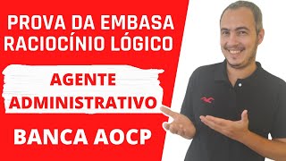 GABARITO EMBASA NÍVEL MÉDIO RACIOCÍNIO LÓGICO [upl. by Sheley]