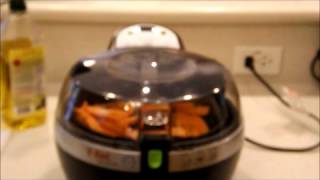 Sweet potato french fries Actifry TFal [upl. by Dumm523]