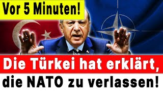 🛑DIE TÜRKEI HAT ERKLÄRT DIE NATO ZU VERLASSEN [upl. by Itsud]