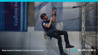 Rope Access Training How To Pass Double Deviation [upl. by Blumenthal969]