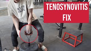 How I Got Rid of Tenosynovitis  Fixing Climber Finger Pain [upl. by Hutchins29]