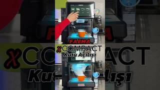 Faema X Compact için kutu açılışı yaptık✨🤩 faema faemaxcompact coffee espressomachine [upl. by Phyllida]