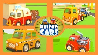 ¡Vehículos de servicio Episodios completos Coches para niños [upl. by Rafiq]