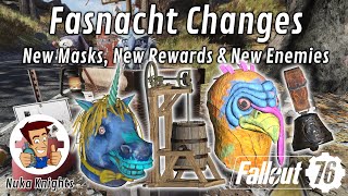 Fallout 76 New Fastnacht Changes 2024 after Skyline Valley New Masks and Plans [upl. by Ellennaj673]