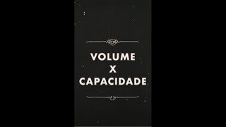 Volume e Capacidade 🧊 [upl. by Arimay640]