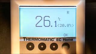 Thermomatic EC Home R  Startup English [upl. by Lorin]