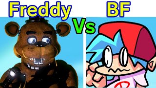 Friday Night Funkin VS Freddy Fazbear FULL WEEK  Cutscenes Five Nights at FreddysFNF ModHard [upl. by Alpert]