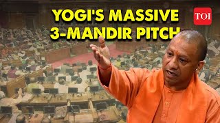 CM Yogi’s BIG statement on Ayodhya Kashi Mathura ‘Asked for only 3 places’ Gyanvapi Shahi Idgah [upl. by Elmo]