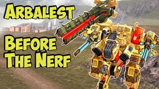 War Robots Test Server Vityaz Sniper BEFORE Arbalest Nerf  WR Gameplay [upl. by Anehsuc]