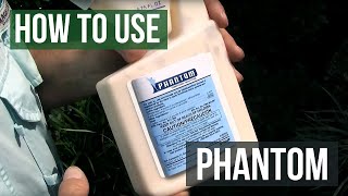 Phantom Insecticide How To Mix and Apply Solutions Self Chem [upl. by Silrak82]