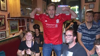 Liverpool in Linz Fans beim EuropaleagueMatchtag [upl. by Valeria]