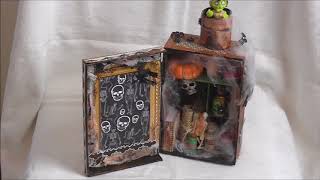 DIY  Apothekerschrank apothecarycabinet Halloween Halloweenbasteln [upl. by Hawthorn]