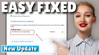DNS Server Not Responding Get Back Online FAST 100 Work [upl. by Auria]